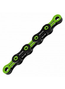 Řetěz KMC X-10 SL DLC zeleno/černý v krabičce