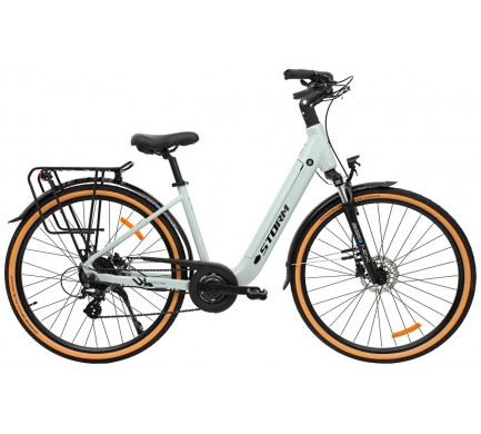 Elektrokolo STORM 28 E-Diamond PRO low step HR3 025 504 Wh 17" světle olivové