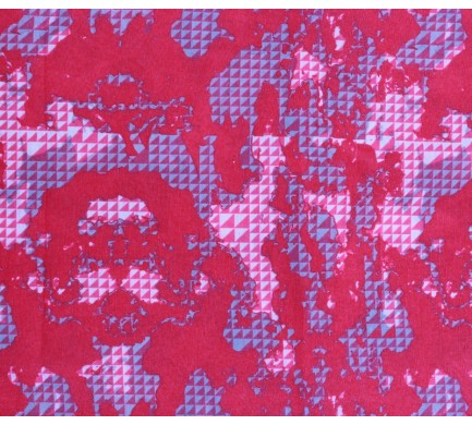 Multifunkční šátek MERCOX růžovo/šedo/bílý