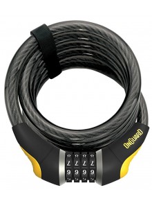 Zámek ONGUARD Doberman spirála 1850x15mmý, stavitelný kód, držák