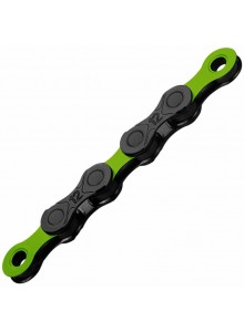 Řetěz KMC DLC 12 zeleno/černý v krabičce