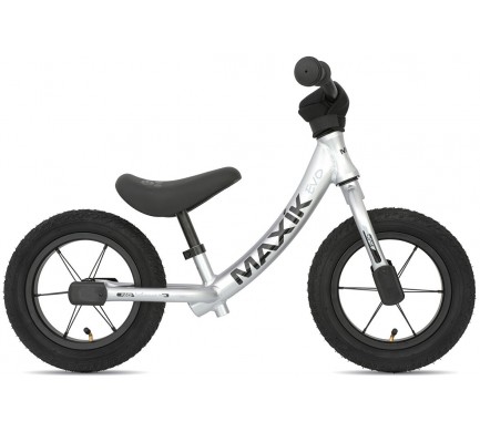 Odrážedlo MAXÍK Evo stříbrná/černá