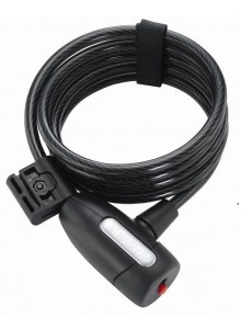 Zámek MAGNUM spirála 185x0,8cm  5 klíčů, držák