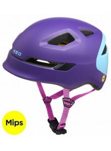 Přilba KED Pop Mips S purple skyblue 48-52 cm