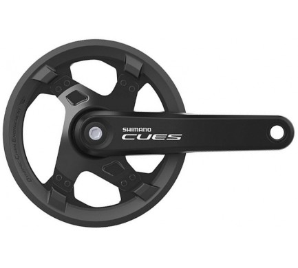 Kliky SHIMANO Cues FC-U4000-1, 175mm, 42 zubů, černé, 11,10,9 speed, pro osu čtyřhran, v krabičce