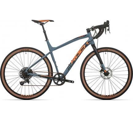 Kolo Rock Machine GravelRide 700 TEST mat slate grey/neon orange/black 58 cm