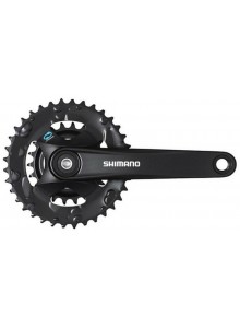 Kliky SHIMANO Altus FC-M315, 175mm 36x22, černé, bez krytu, 8 speed, v krabičce