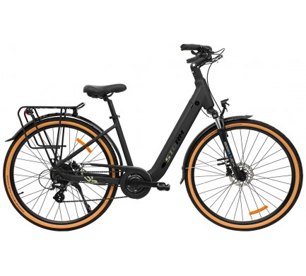 Elektrokolo STORM 28 E-Diamond PRO low step HR3 025 504 Wh 19" matná černé / olivové