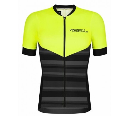 Dres ROCK MACHINE MTB/XC černo/zelený vel.S