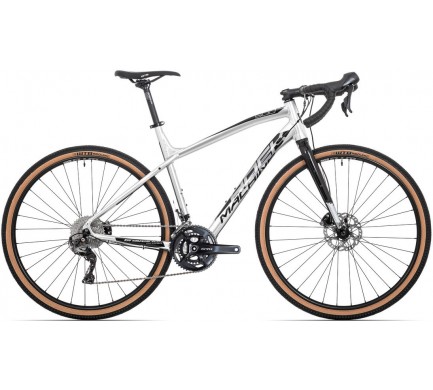 Kolo Rock Machine GravelRide 500 TEST gloss silver/black 53cm Kolo Rock Machine GravelRide 500 TEST gloss silver/black 53cm