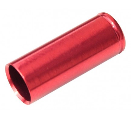 Koncovka bowdenu MAX1 CNC Alu 5mm utěsněná červená 100ks
