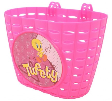 Koš přední dětský růžový TWEETY