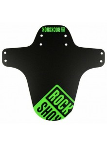 Blatník Rock Shox do odpružené vidlice černý-lesklý zelený potisk Blatník Rock Shox do odpružené vidlice černý-lesklý zelený potisk