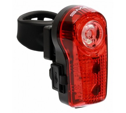 Blikačka zadní SMART 317 R 1/2W LED USB