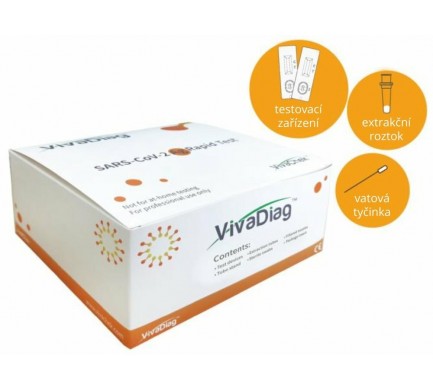 Rychlý antigení test VivaDiag SARS-Co-V-2 Ag Rapid