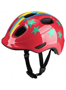 Přilba KED Meggy Spark S Stellar Stripes Red 45-50 cm Přilba KED Meggy Spark S Stellar Stripes Red 45-50 cm
