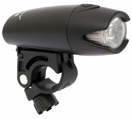 Přední světlo SMART  Polaris 1 LED, 60 lux, černé