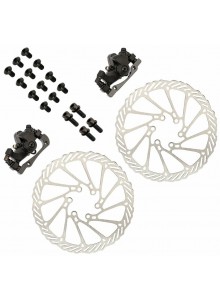 Brzdy diskové s kotoučema INTL 160mm (sada)