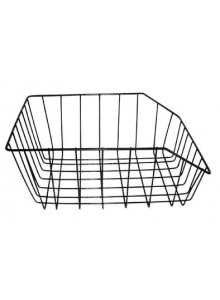 Koš na kolo zadní černý bez oka Koš na kolo zadní černý bez oka