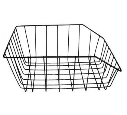 Koš na kolo zadní černý bez oka