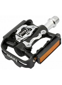 Pedály MAX1 SPD Tour jednostranné černé