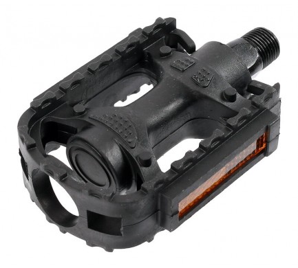 Pedály MTB dětské kuličkové velký závit