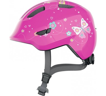 Přilba ABUS Smiley 3.0 pink butterfly S