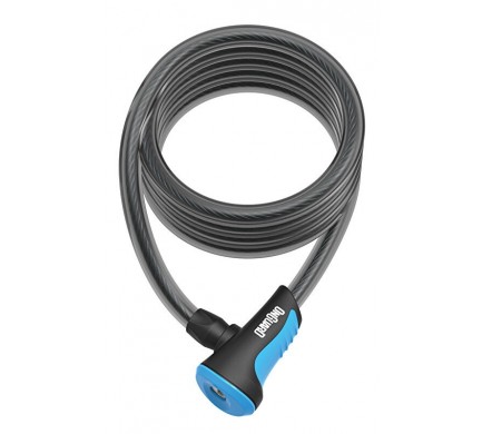 Zámek ONGUARD lanko 120x8mm modrý 2klíče