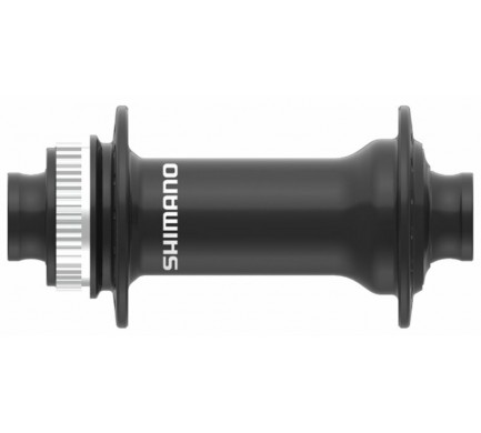 Náboj disc SHIMANO HB-MT410-B 32děr Center lock 15mm e-thru-axle 110mm přední černý