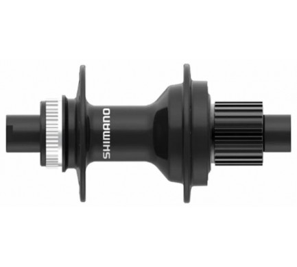 Náboj disc Shimano FH-MT410-B 28děr Center Lock 12mm e-thru-axle 148mm 12 rychlostí zadní černý