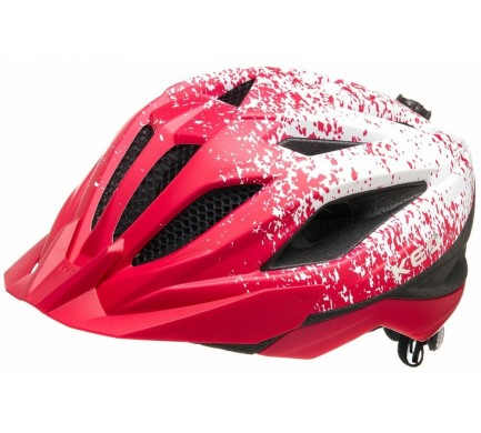 Přilba KED Street Junior S pink white matt 49-55 cm