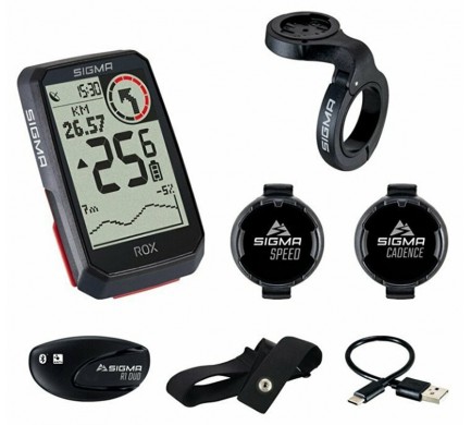 Computer SIGMA Rox 4.0 GPS černý SET se sensory