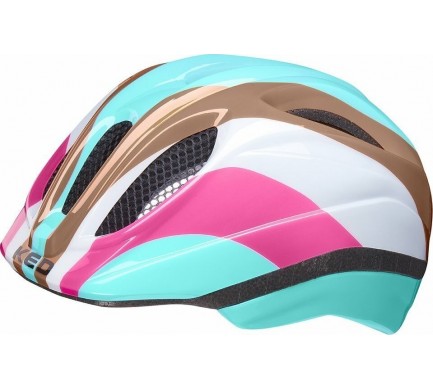 Přilba KED Meggy Trend S rainbow retro blue 46-51 cm