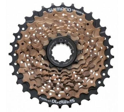 9-kazeta SHIMANO CS-HG20I9134 Acera 11-34 zubů, hnědá v krabičce