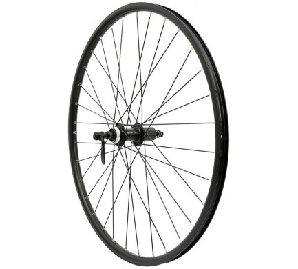 Zapletené kolo 27,5" Shimano Disc CL zadní 8-11sp. černé