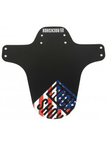Blatník Rock Shox do odpružené vidlice černý-USA vlajka potisk Blatník Rock Shox do odpružené vidlice černý-USA vlajka potisk