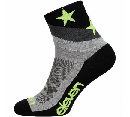 Ponožky ELEVEN Howa Star Grey vel.11-13 (XL) šedo-černo-žluté