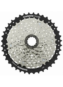 8-kazeta SHIMANO CS-HG400 11-40 zubů, stříbrná/černá, v krabičce