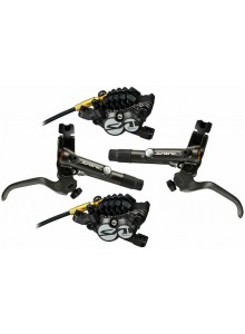 Brzda kotoučová SHIMANO Saint M820 čtyřpístkové přední a zadní komplet bez kotoučů J-kit v krabičce Brzda kotoučová SHIMANO Saint M820 čtyřpístkové přední a zadní komplet bez kotoučů J-kit v krabičce