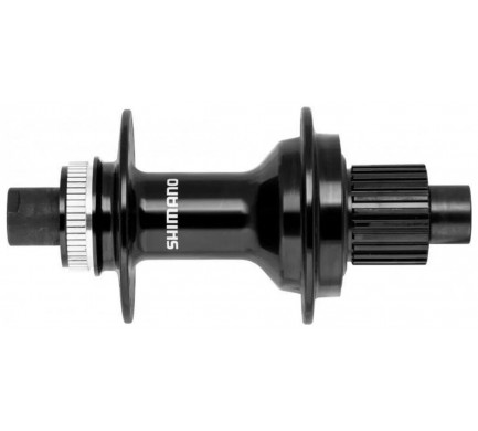 Náboj disc SHIMANO SLX FH-MT510-B 32děr Center lock 12mm e-thru-axle 148mm 12 rychlostí zadní černý