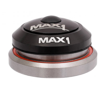 Integrované asymetrické hlavové složení MAX1 1,5" a 1 1/8" černé