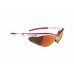 Brýle FORCE AIR bílo-červené, červená laser skla
