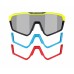 brýle FORCE APEX, fluo-černé, fotochromatické sklo