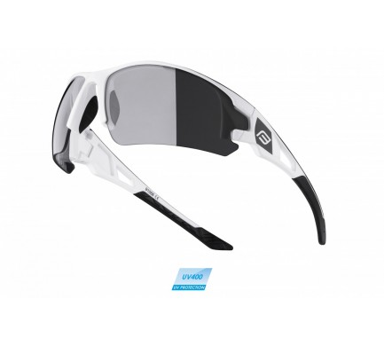 Brýle FORCE CALIBRE bílé, černá laser skla