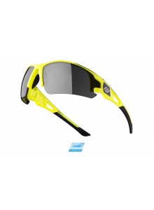 Brýle FORCE CALIBRE fluo žluté, černá laser skla