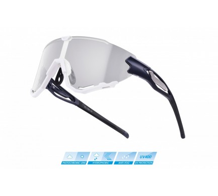brýle FORCE CREED modro-bílé, fotochromatické sklo
