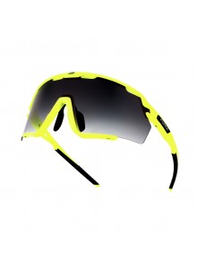 Brýle FORCE CYCLONE černo-fluo,černé přechod. sklo