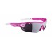 Brýle FORCE RACE PRO růžovo-bílé, černá laser skla Brýle FORCE RACE PRO růžovo-bílé, černá laser skla