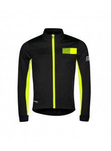 Bunda F FROST KID softshell, černo-fluo 128-140