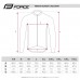 Bunda FORCE FROST softshell, černo-šedá L